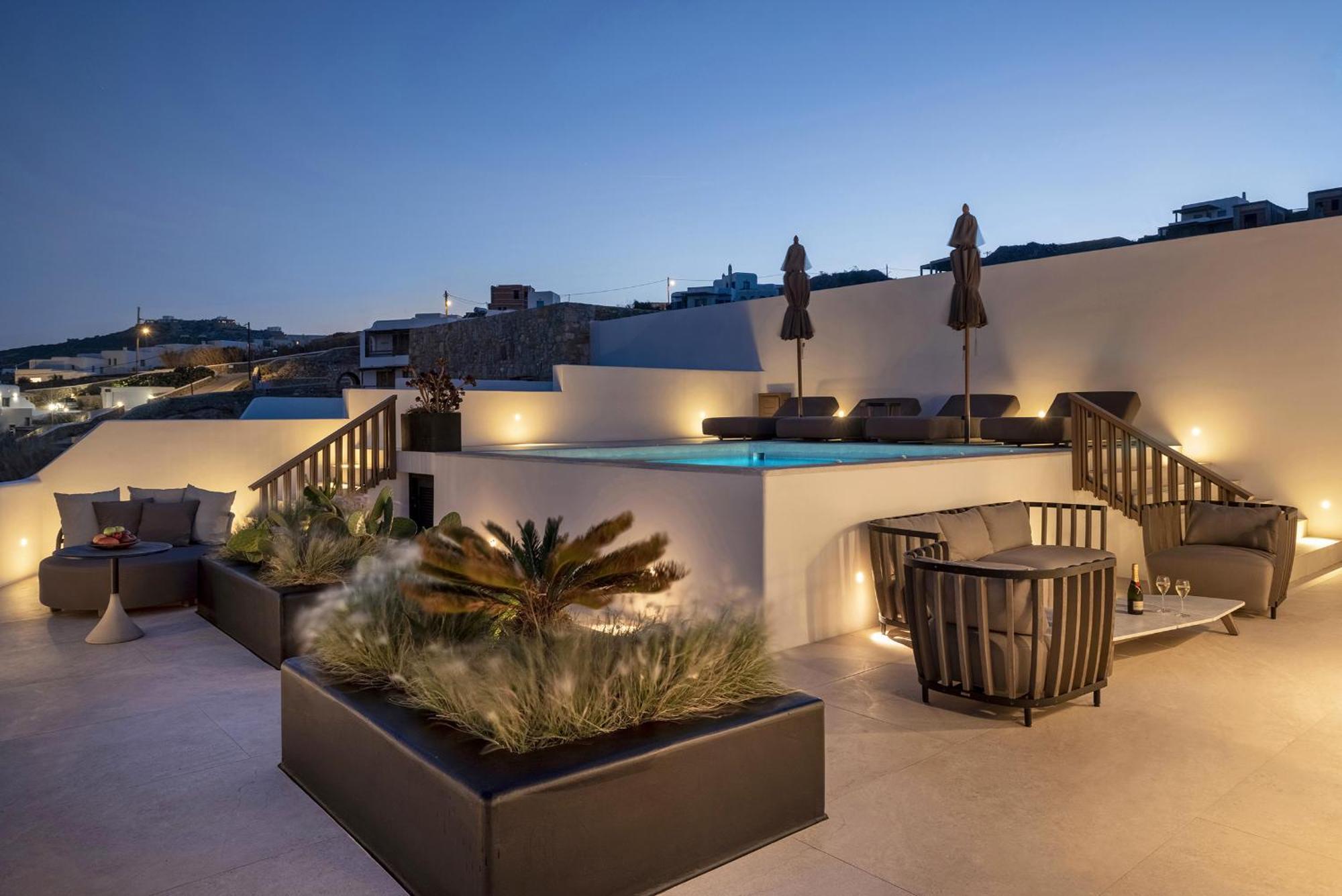 Aeonic Suites And Spa Mykonos Town Esterno foto
