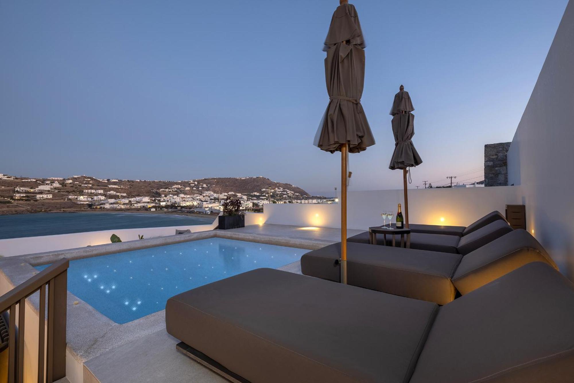 Aeonic Suites And Spa Mykonos Town Esterno foto