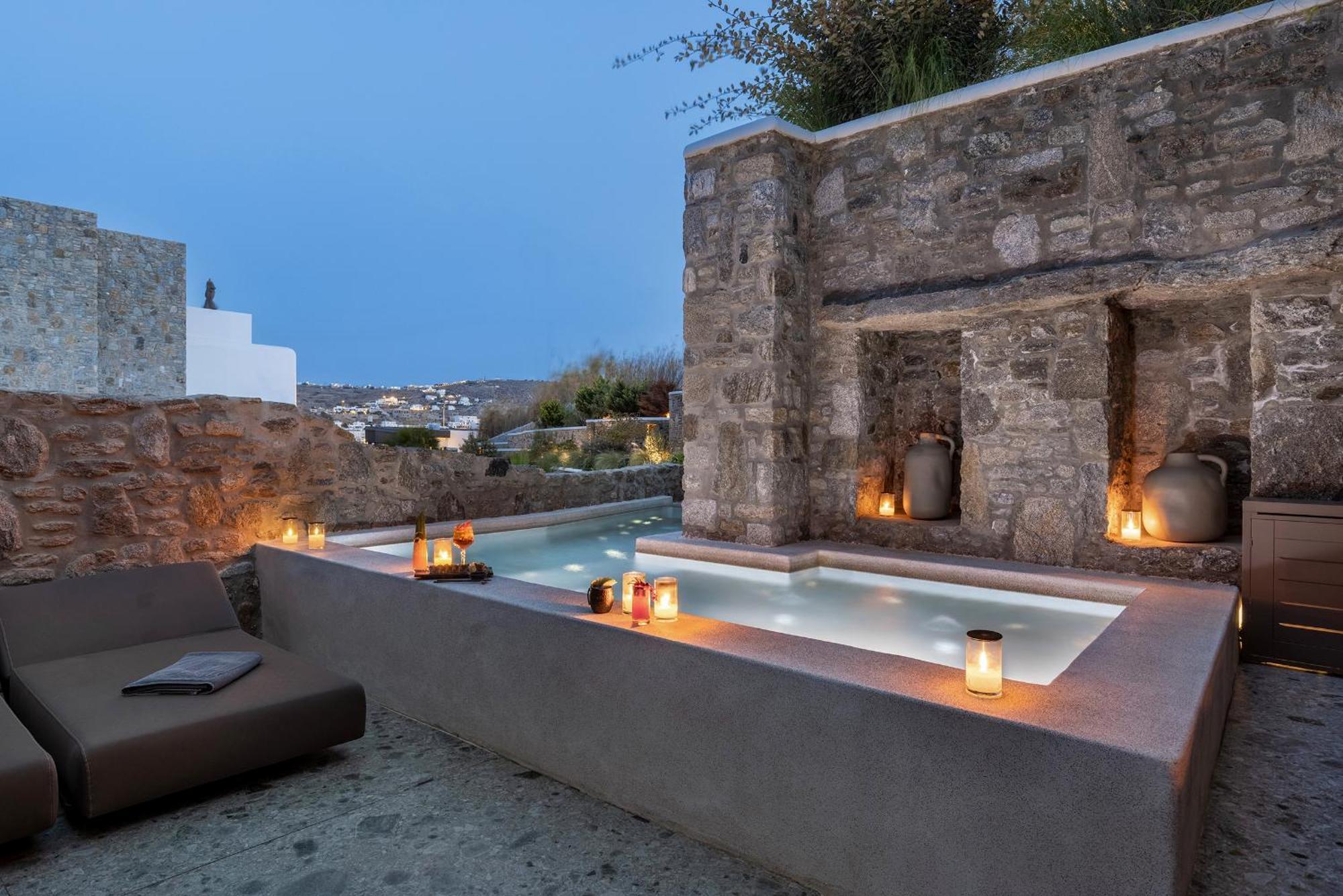 Aeonic Suites And Spa Mykonos Town Esterno foto