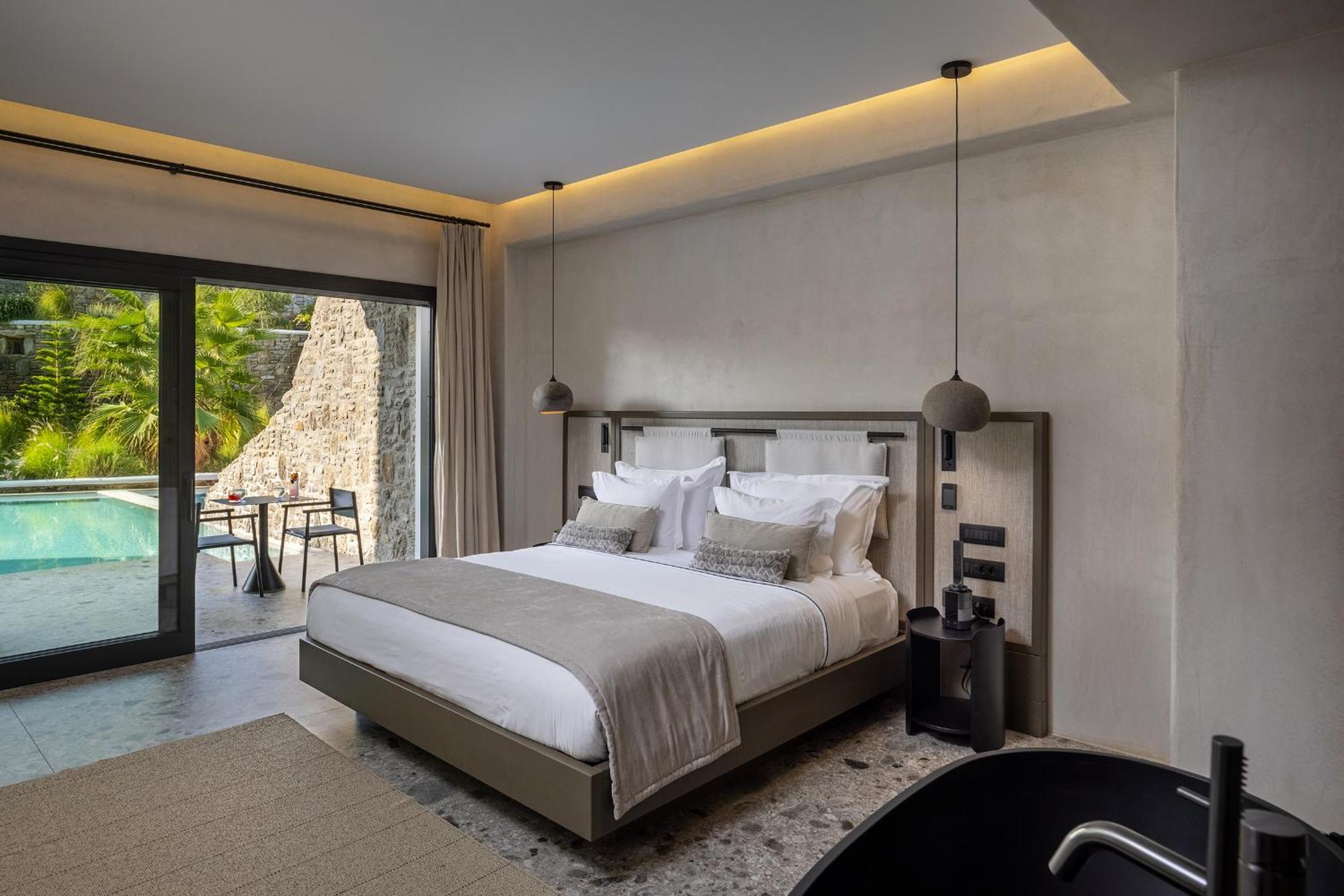 Aeonic Suites And Spa Mykonos Town Esterno foto