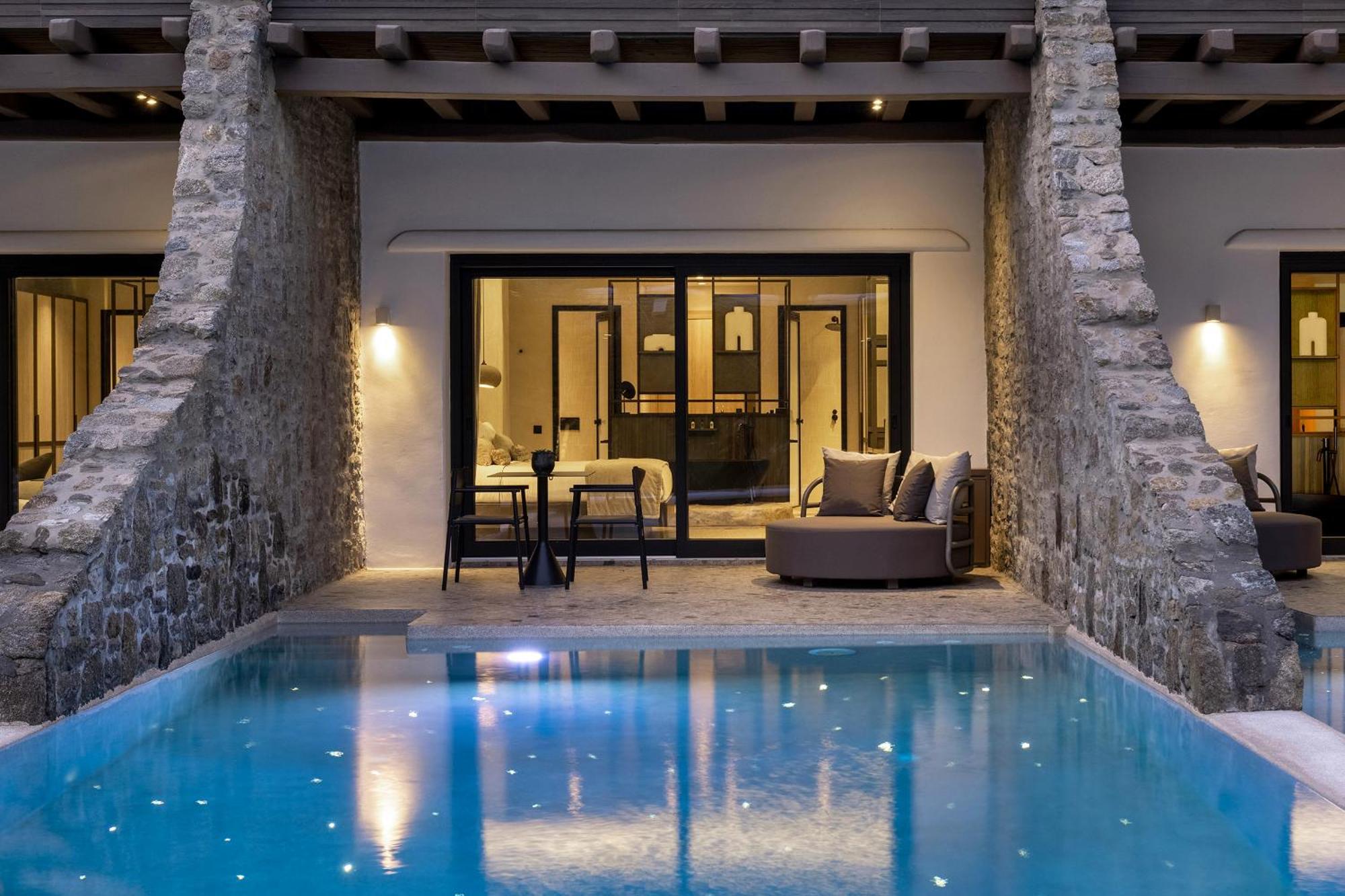 Aeonic Suites And Spa Mykonos Town Esterno foto